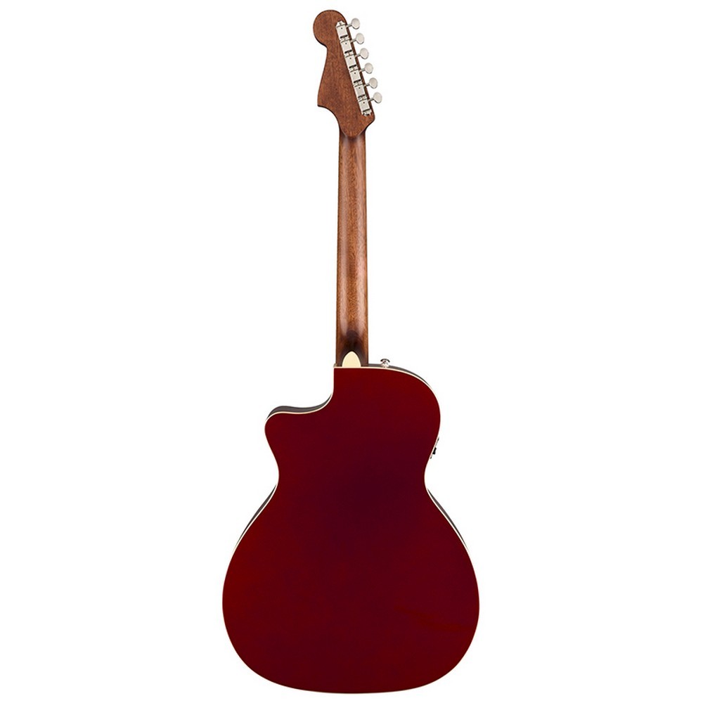 Fender Newporter Player Acoustic Guitar Candy Apple Red