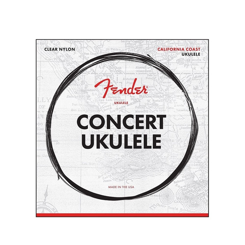 Fender California Coast Concert Ukulele Strings