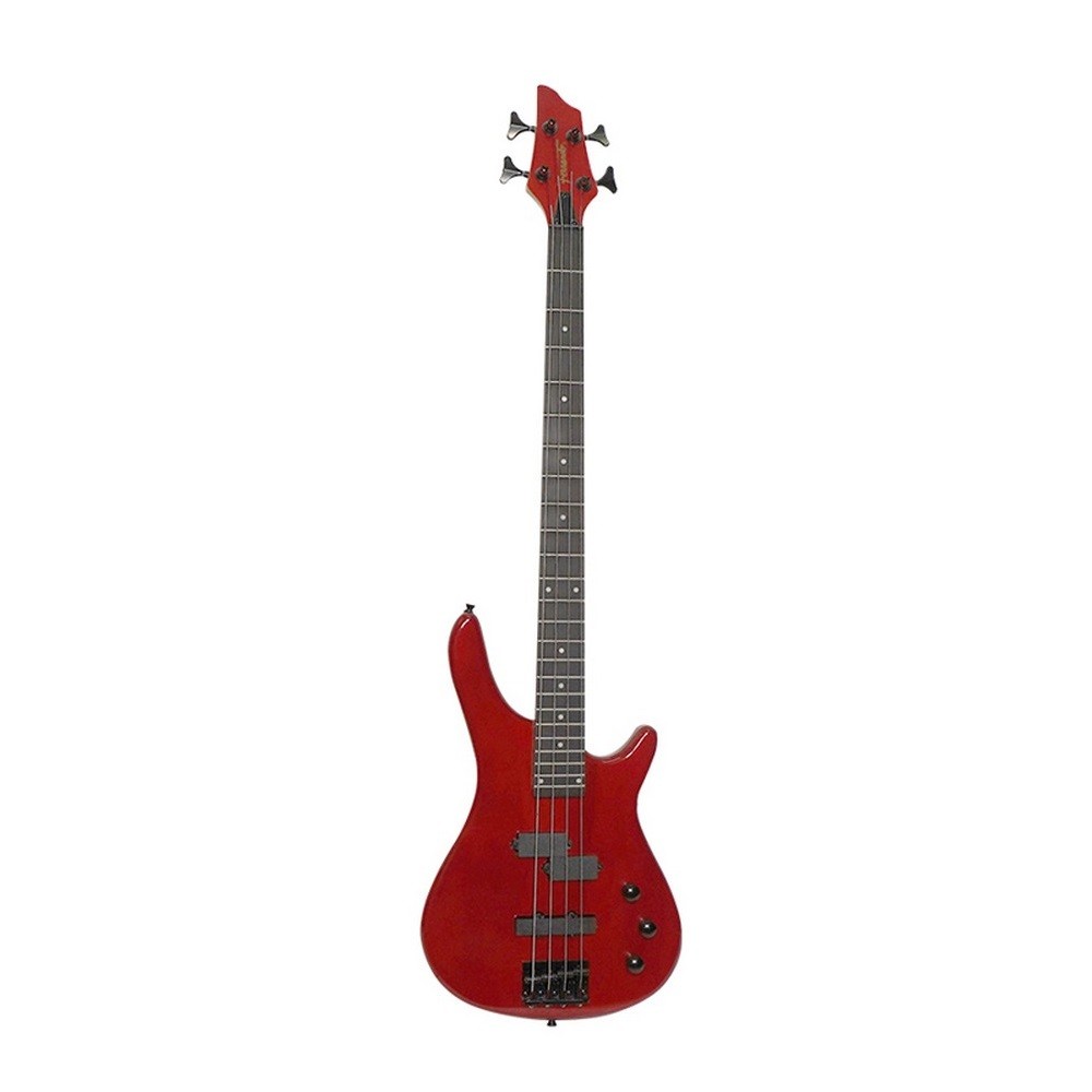 Fernando IBB-100 Electric Bass Guitar (Red)