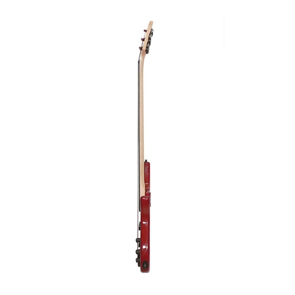 Fernando LBB101-5 5-String Electric Bass Guitar (Red)