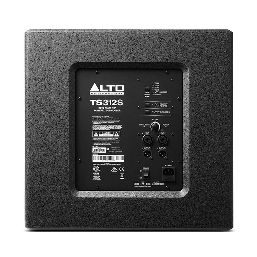 Alto TS312 2000-Watt 12-inch Powered Subwoofer