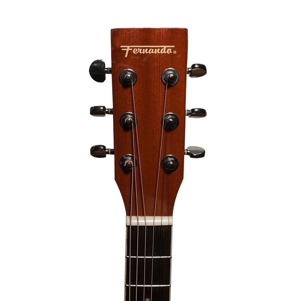Fernando TF-Glossy Acoustic Guitar with Fishman Pickup