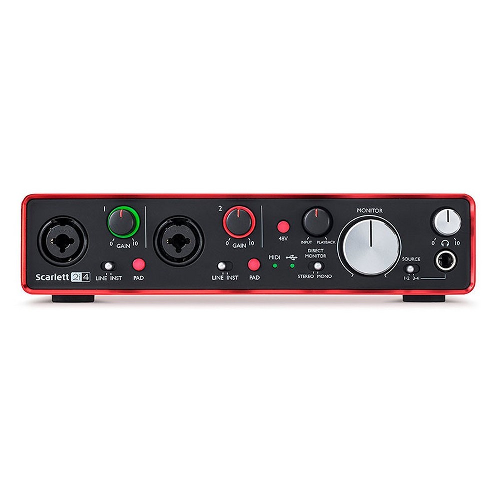 Focusrite Scarlett 2i4 2nd Gen USB Audio Interface