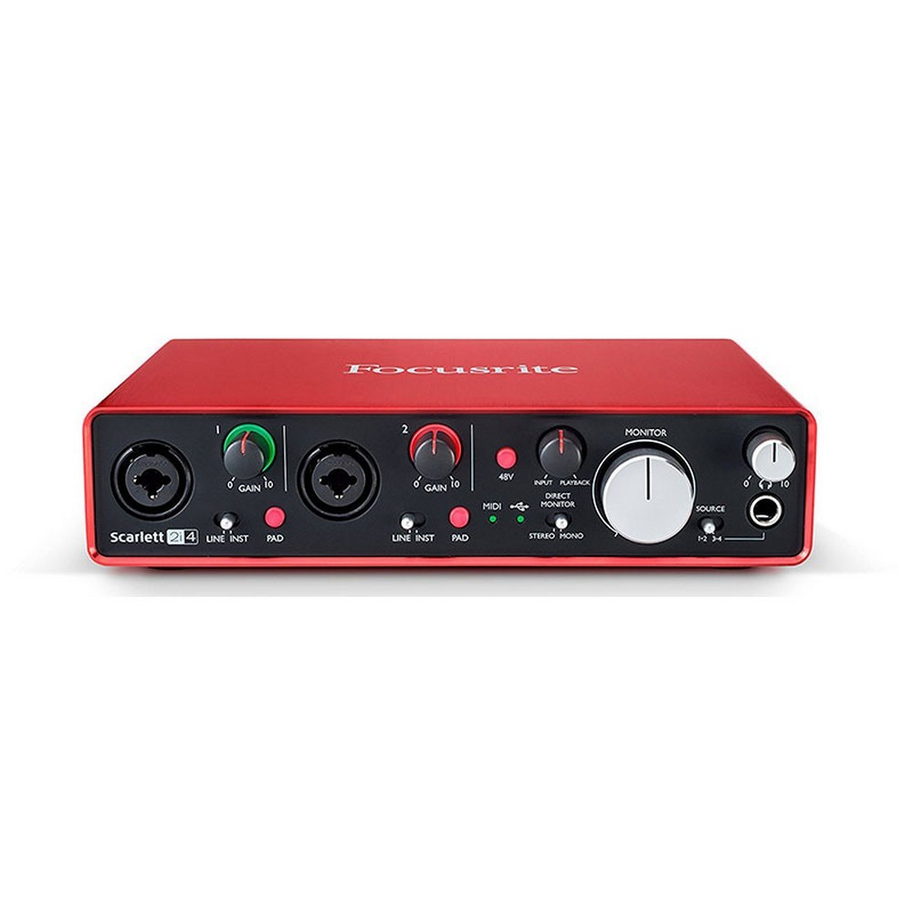 Focusrite Scarlett 2i4 2nd Gen USB Audio Interface