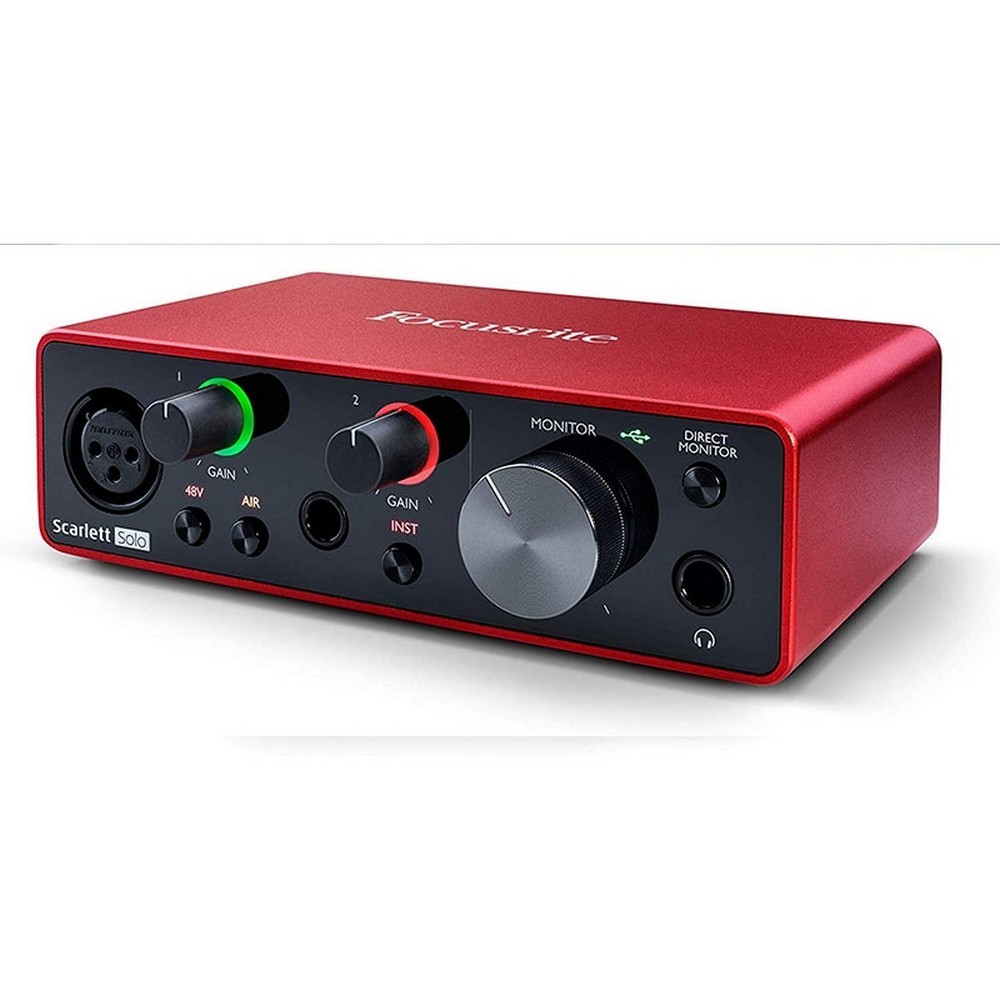 Focusrite Scarlett Solo 3rd Gen USB Audio Interface