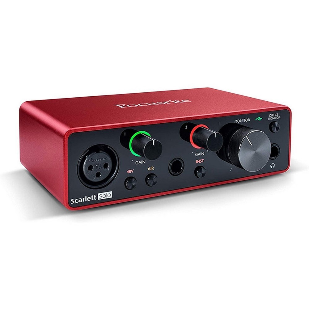 Focusrite Scarlett Solo 3rd Gen USB Audio Interface