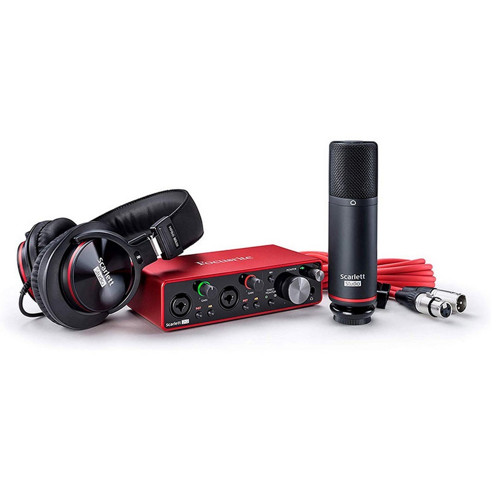 Focusrite Scarlett 2i2 Studio 3rd Gen Bundle USB Audio Interface