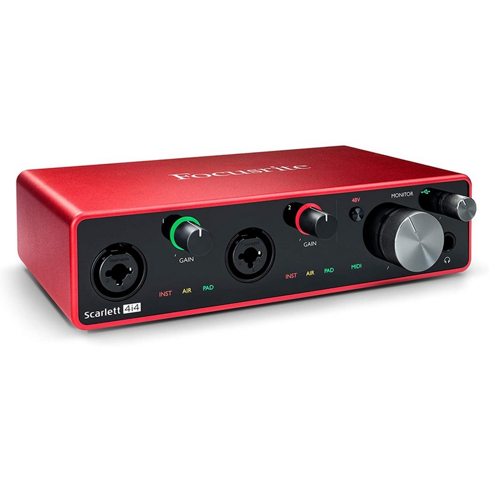 Focusrite Scarlett 4i4 3rd Gen USB Audio Interface