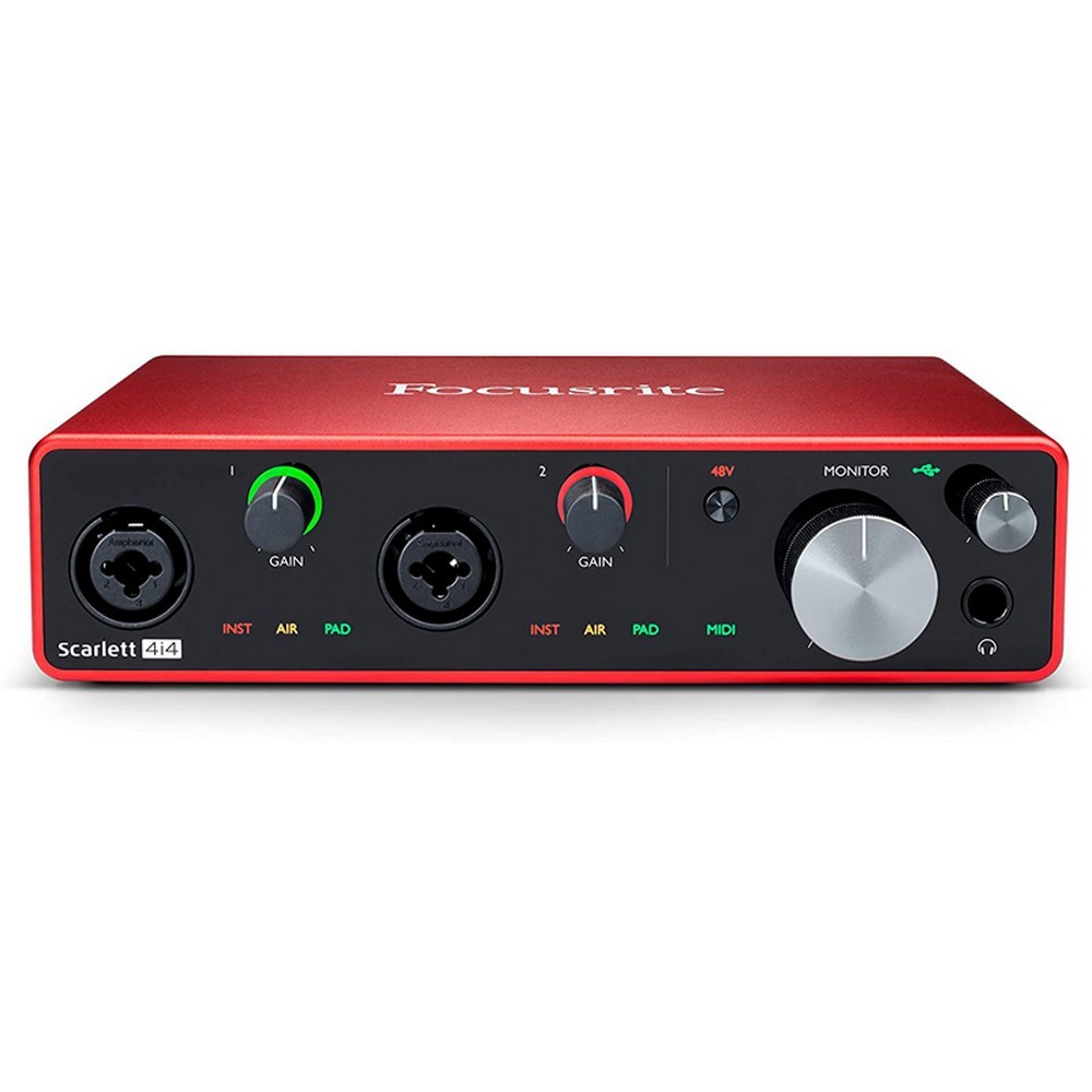 Focusrite Scarlett 4i4 3rd Gen USB Audio Interface