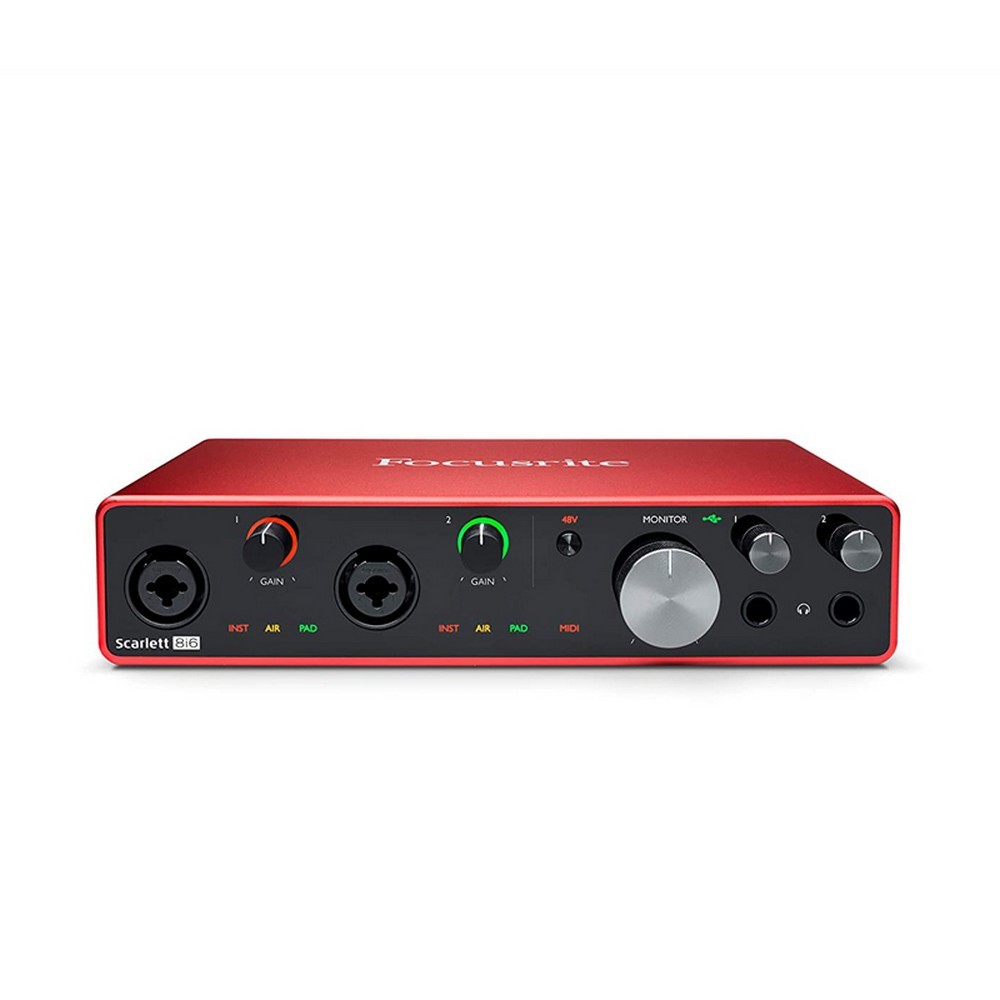 Focusrite Scarlett 8i6 3rd Gen USB Audio Interface