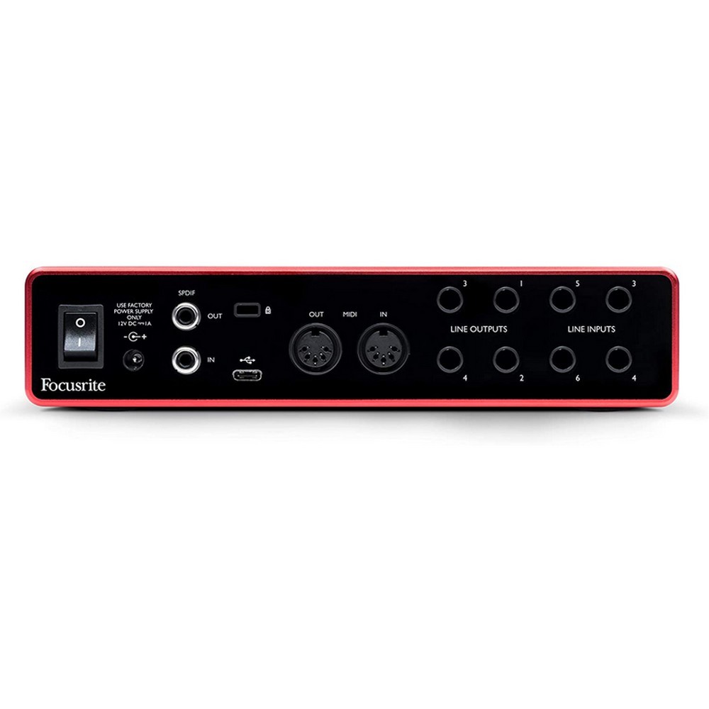 Focusrite Scarlett 8i6 3rd Gen USB Audio Interface