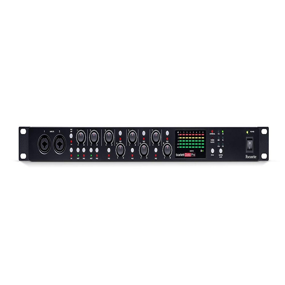 Focusrite Scarlett Octopre 8-Channel Mic Preamp with ADAT Connectivity