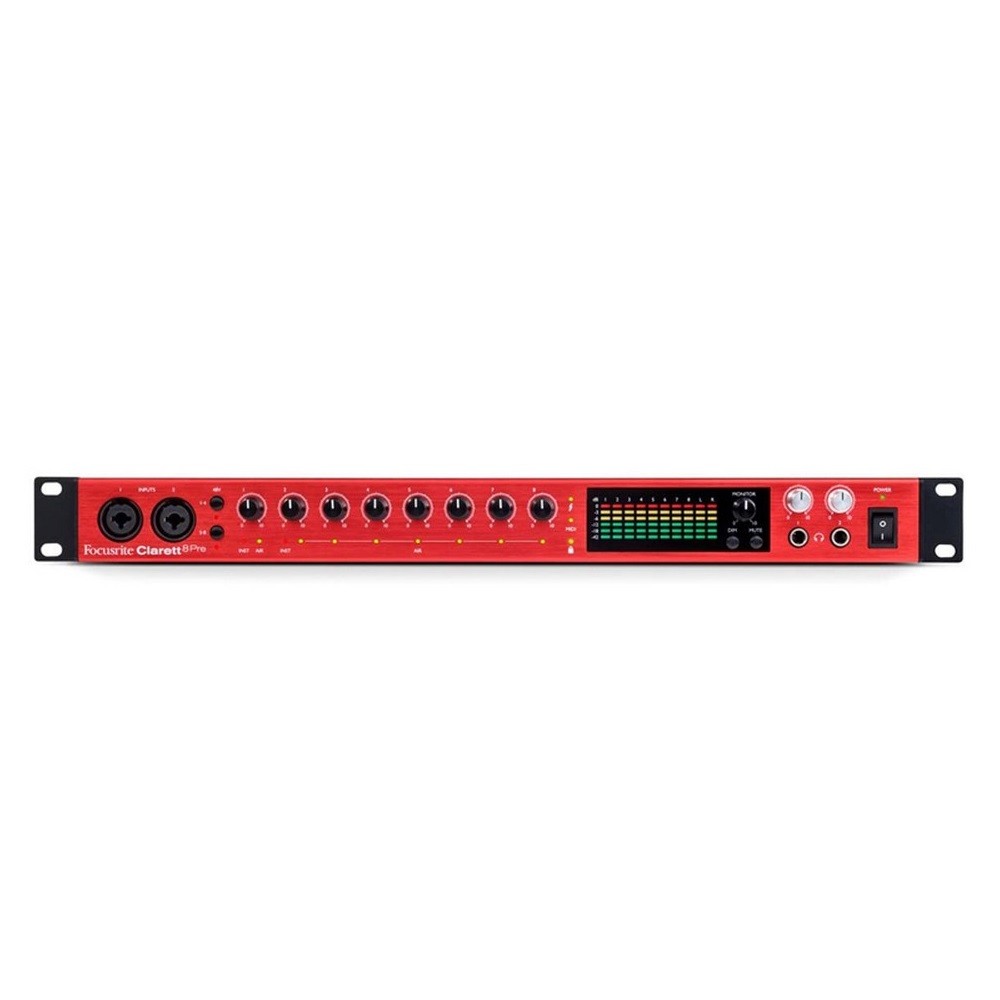 Focusrite Clarett 8Pre Thunderbolt Audio Interface