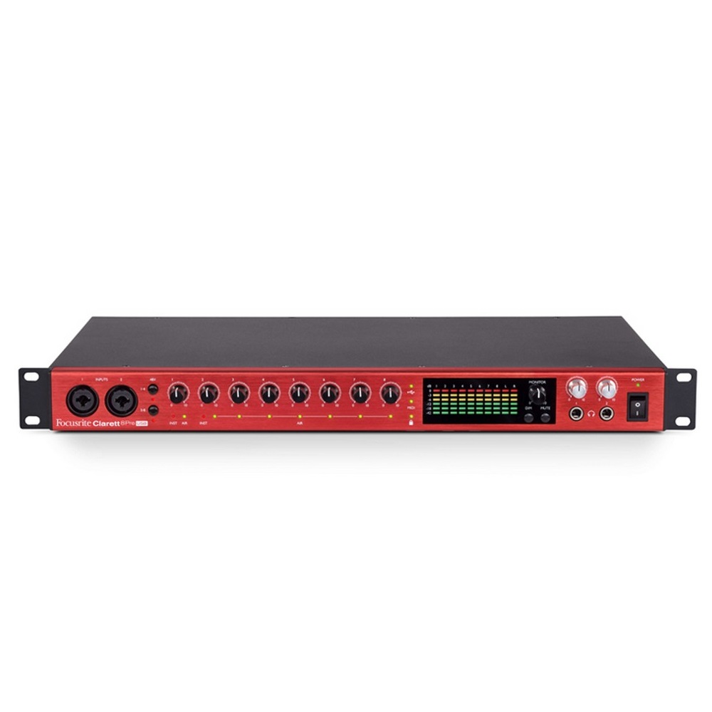 Focusrite Clarett 8Pre USB 18x20 USB Audio Interface