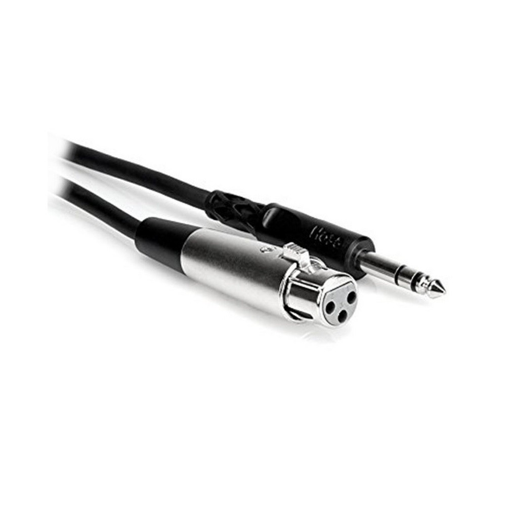 Hosa STX-110F TRS- XLR3F Cable 1/4 inch 10 ft.