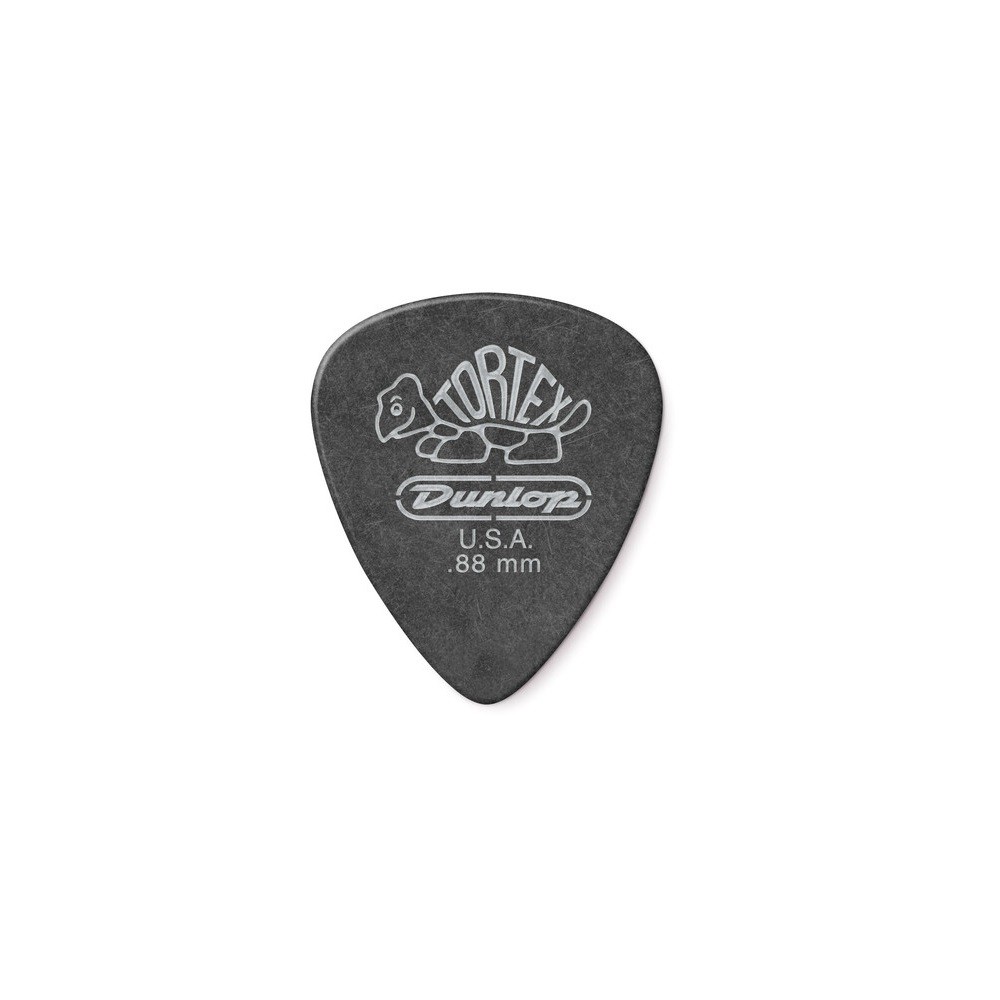 Dunlop 4880 Tortex Pitch Black Standard Guitar Pick