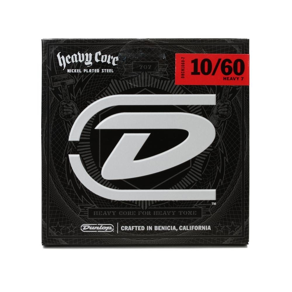 Dunlop DHCN1060 Heavy Core NPS Electric Strings - .010-.060 - 