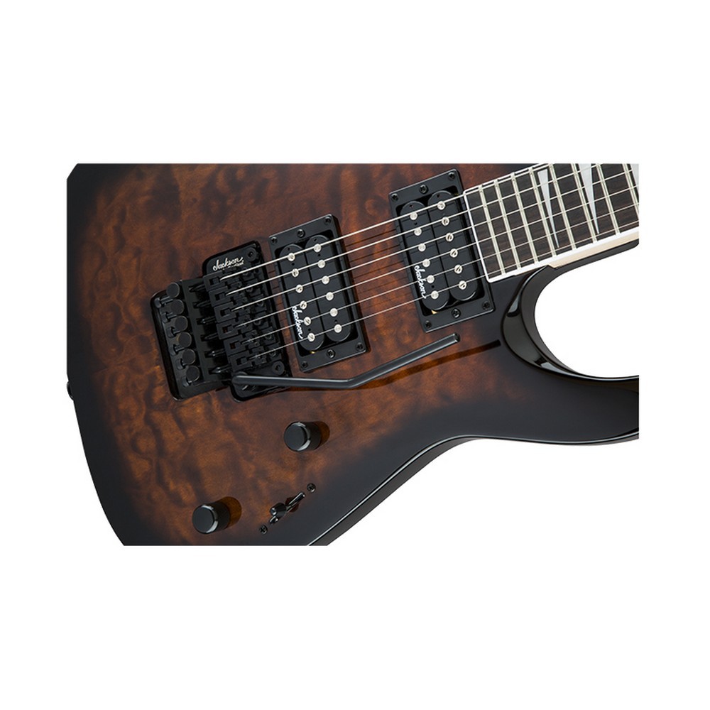 Jackson JS32Q JS Series Arch Top Amaranth Fingerboard Electric Guitar (Dark Sunburst)