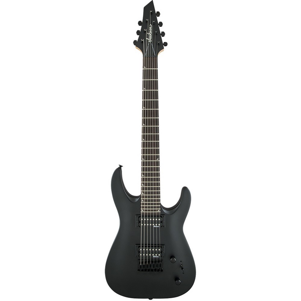 Jackson JS22-7 Dinky Electric Guitar (Satin Black)