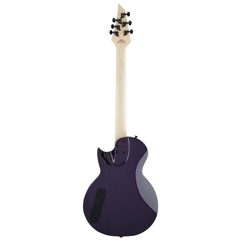 Jackon SC JS22QSC-TPB JS Series Monarkh Electric Guitar (Amaranth Fingerboard / Transparent Purple Burst)