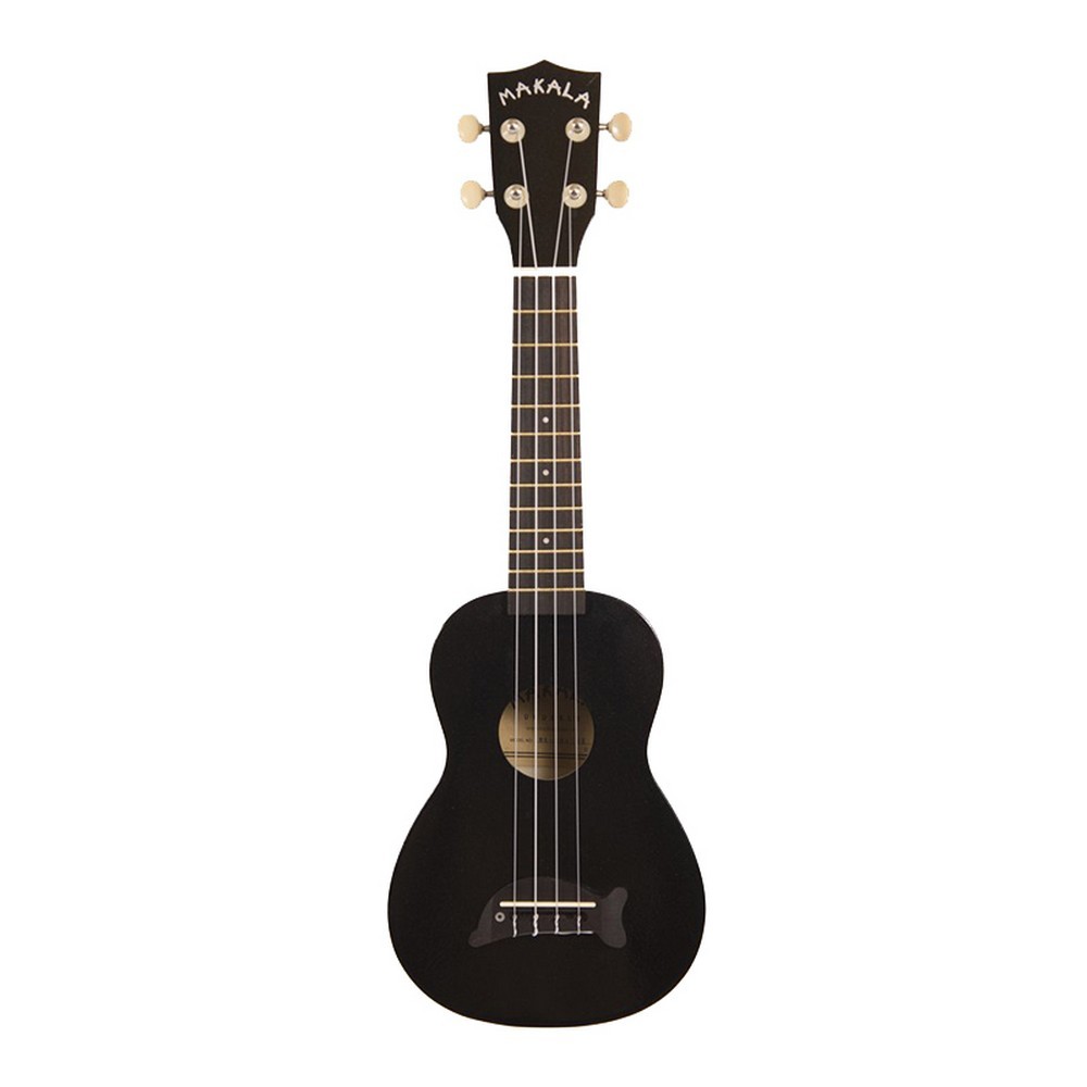 Kala Soprano Ukulele Makala Black Dolphin MK-SD/BK with Bag