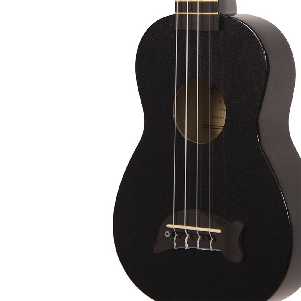 Kala Soprano Ukulele Makala Black Dolphin MK-SD/BK with Bag