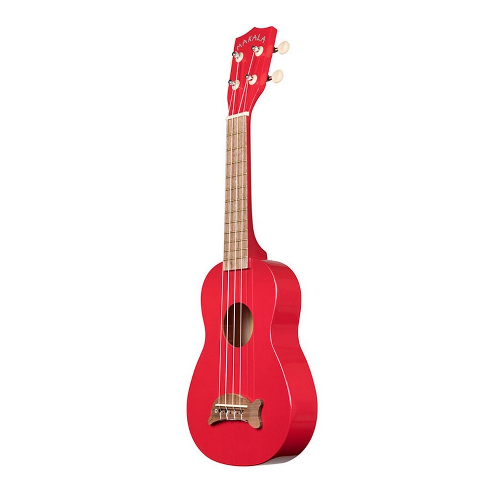 Kala MK-SD Candy Apple Red Makala Dolphin Ukulele