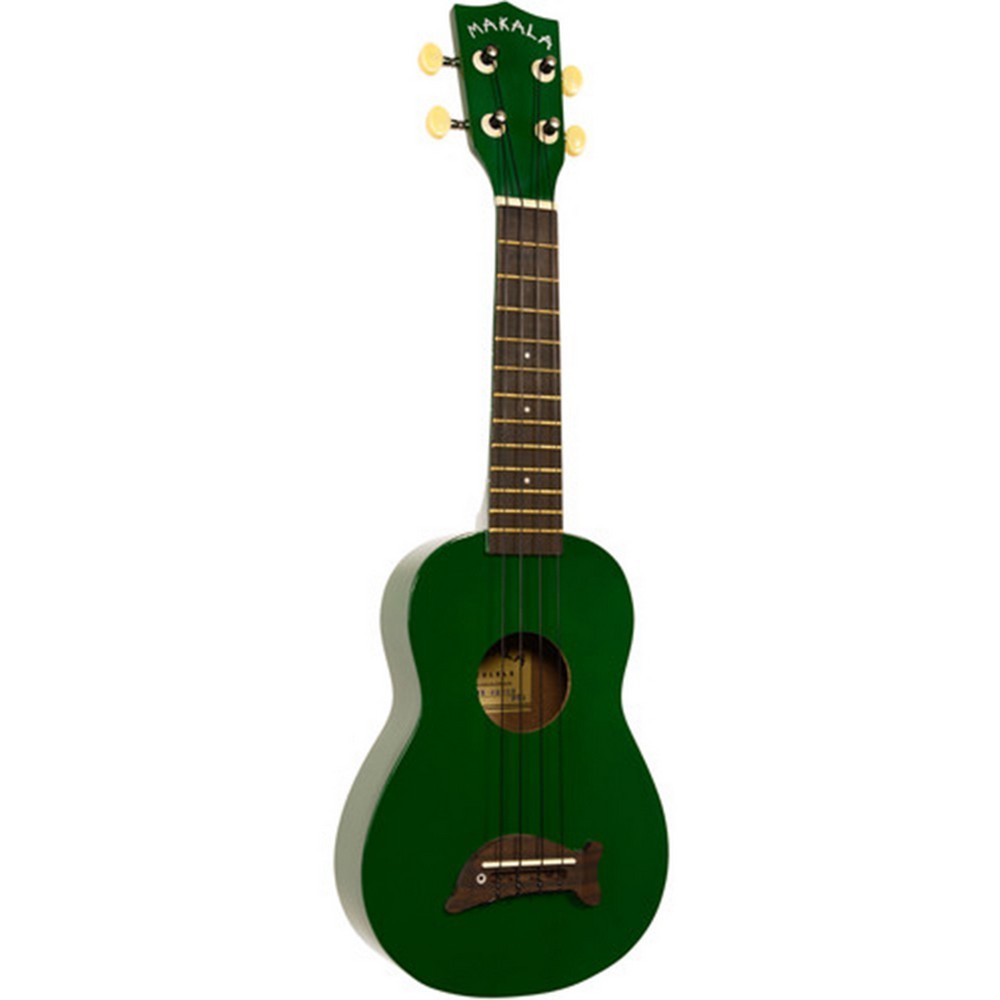 Kala Soprano Ukulele Makala Green Dolphin MK-SD/GN with Bag