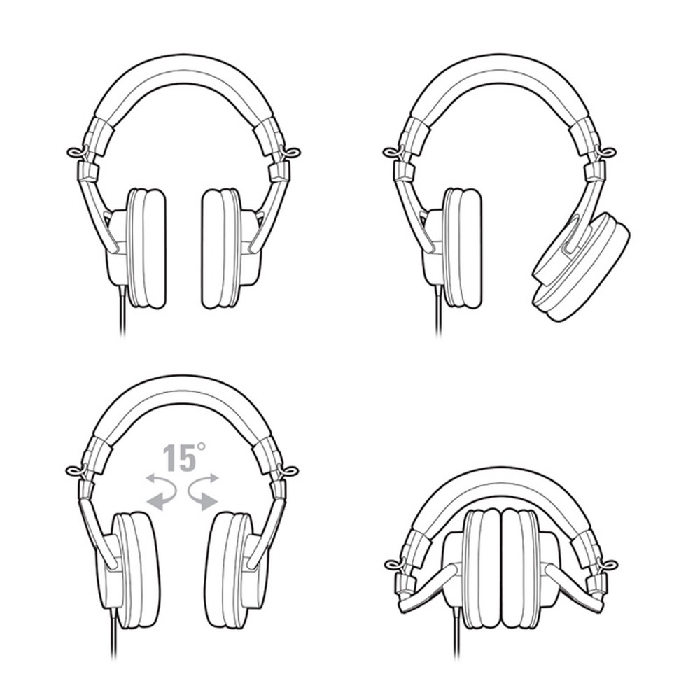 Audio-Technica - ATH-M30X Headphones