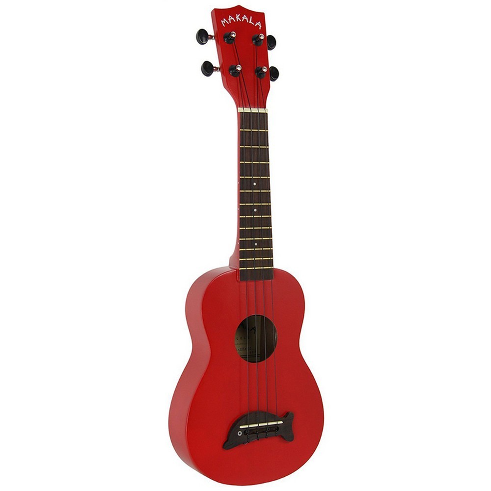 Kala Soprano Ukulele Makala Red Dolphin MK-SD/RD with Bag