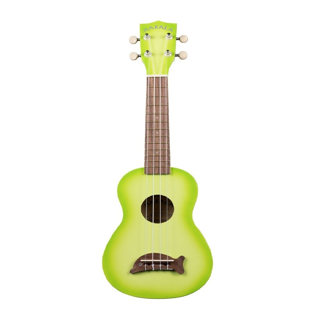 Kala MK-SD Green Burst Makala Dolphin Ukulele