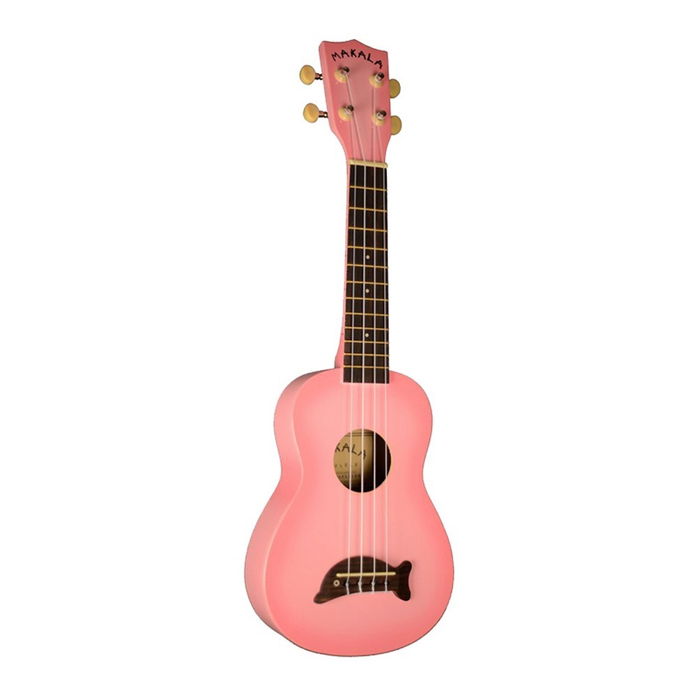 Kala Soprano Ukulele Makala Pink Burst Dolphin MK-SD/ PKBURST with Bag