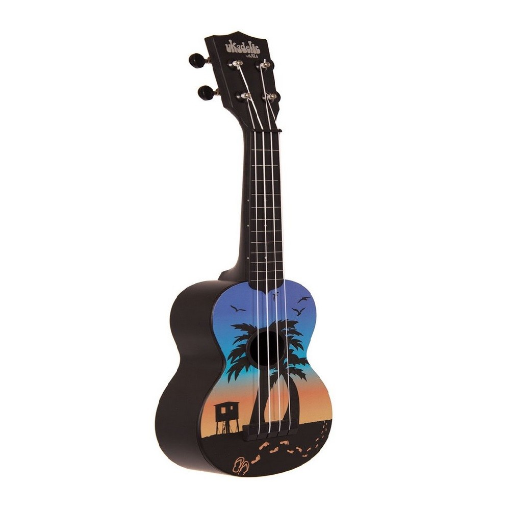 Kala Soprano Ukulele Ukadelic Sunset KA-SU-SUNSET