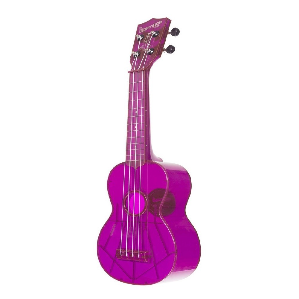 Kala KA-SWF-PL Purple Grape Waterman Soprano Ukulele