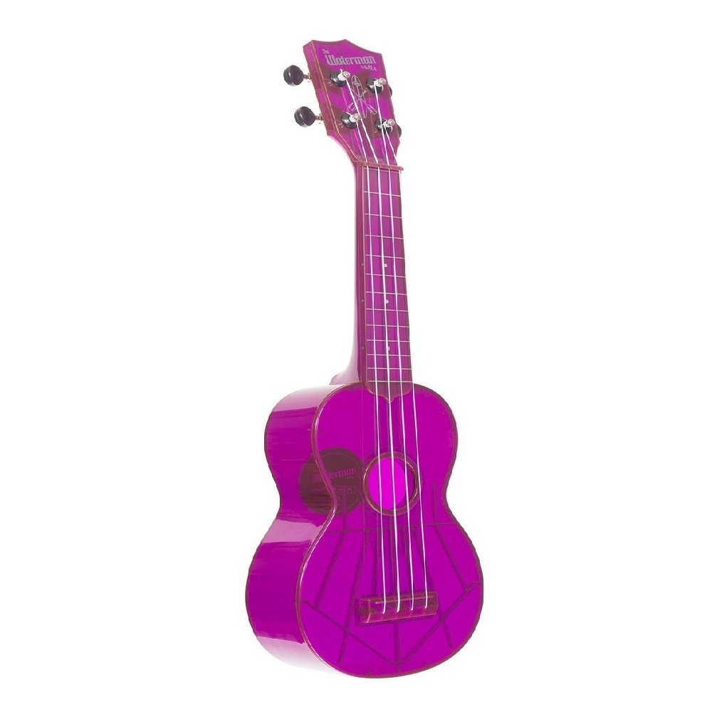 Kala KA-SWF-PL Purple Grape Waterman Soprano Ukulele