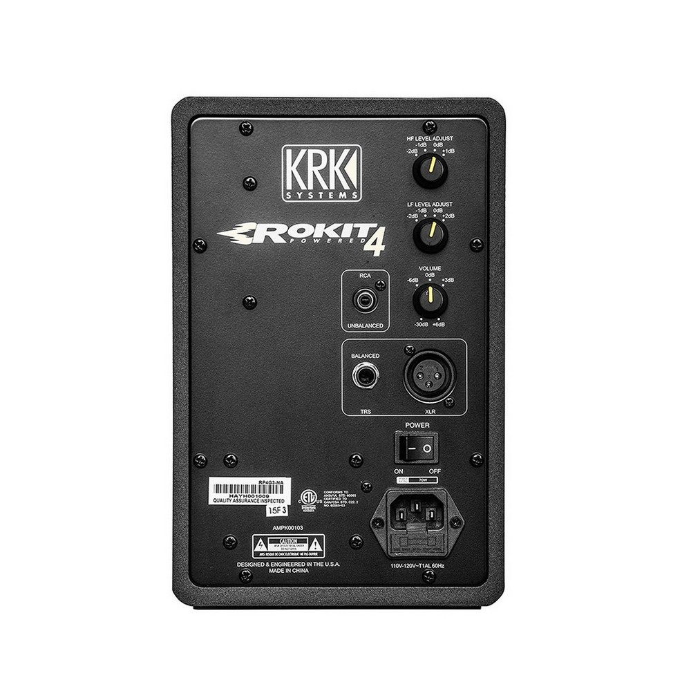 KRK ROKIT RP4 G3 4 inch 30W Studio Monitor