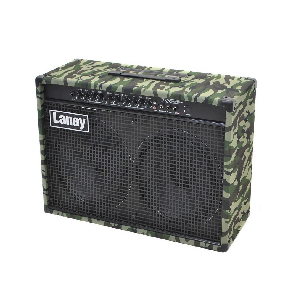 Laney LX120RT Twin Speakers 120 Watts Guitar Amplifier (Camouflage)