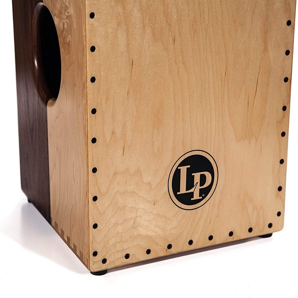 Latin Percussion (LP) Americana Solid Black Walnut & Solid Maple Cajon (LP1422)