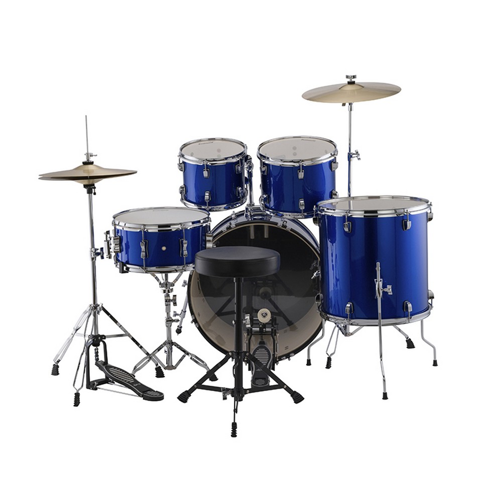 Ludwig LC1759DIR Accent Series 5-Piece Drum Set (Blue)