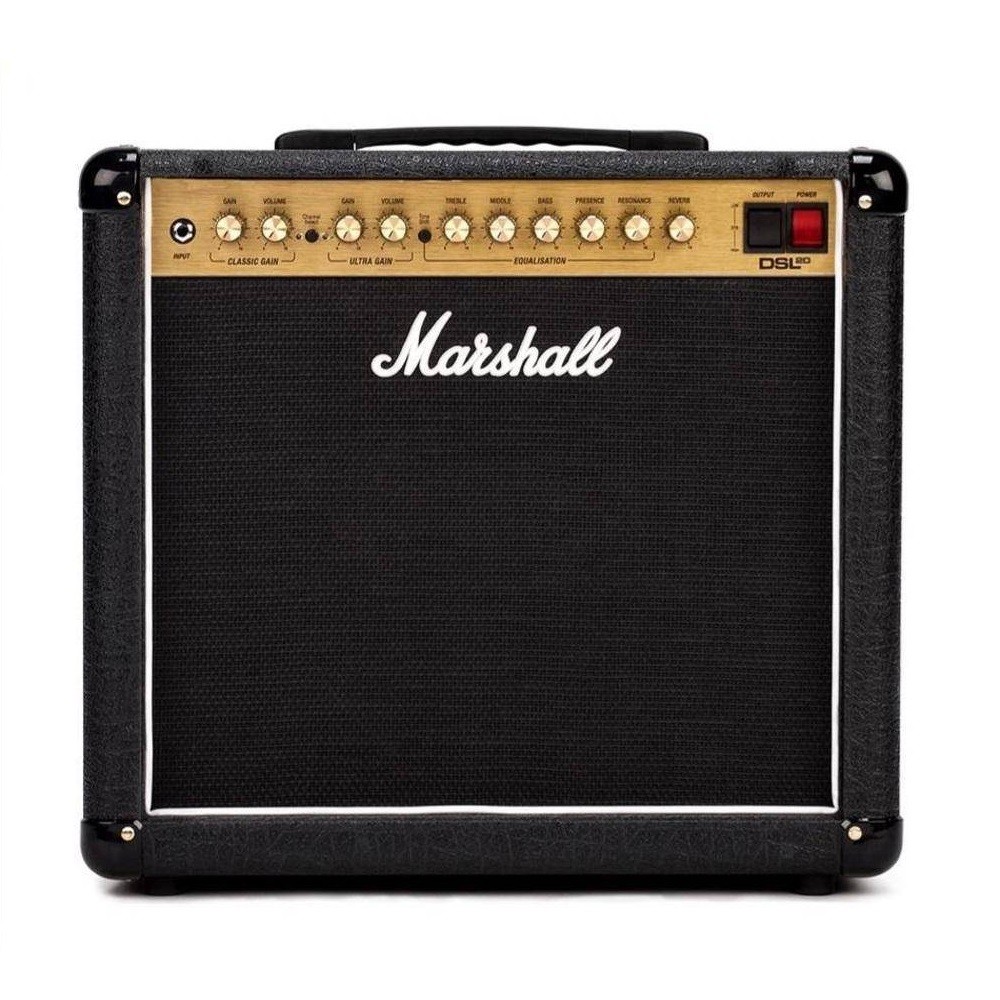 Marshall Amplification DSL20CR 2-Channel Valve Combo Amplifier with Variable Output (20W)