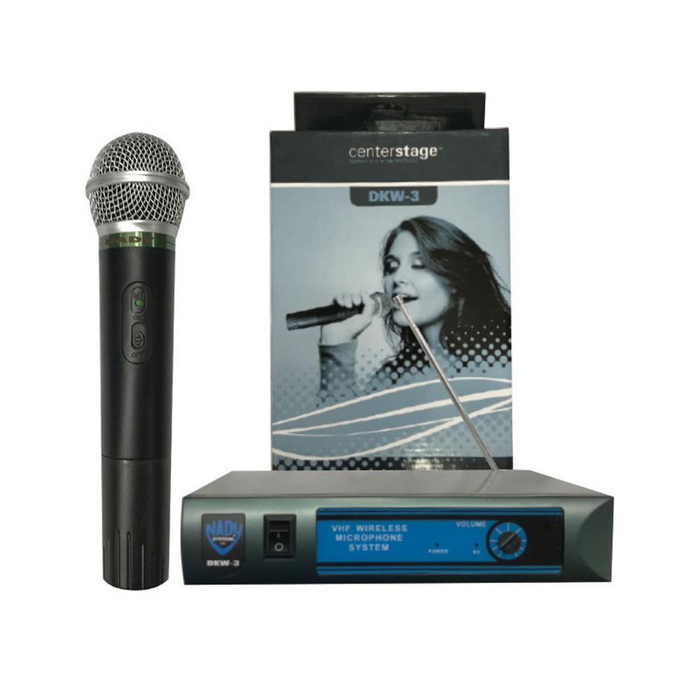 Nady Handheld Wireless Microphone system DKW-3HT/R