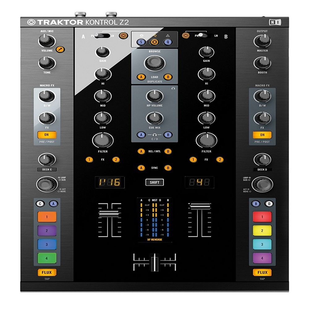 Native Instruments Traktor Kontrol Z2 DJ Mixer and Audio Interface