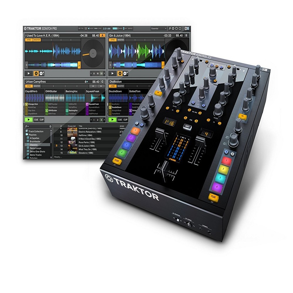 Native Instruments Traktor Kontrol Z2 DJ Mixer and Audio Interface