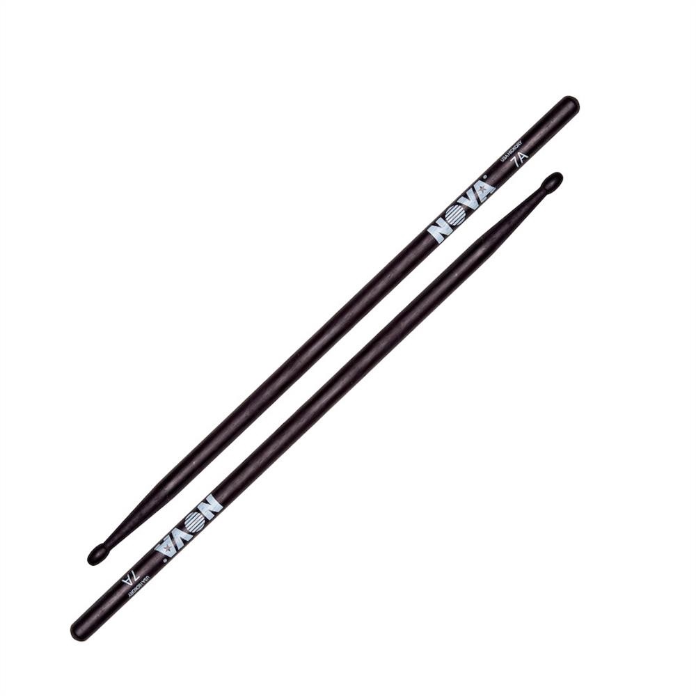 Vic Firth N7AB Nova Series 7A Drum Sticks (Black)