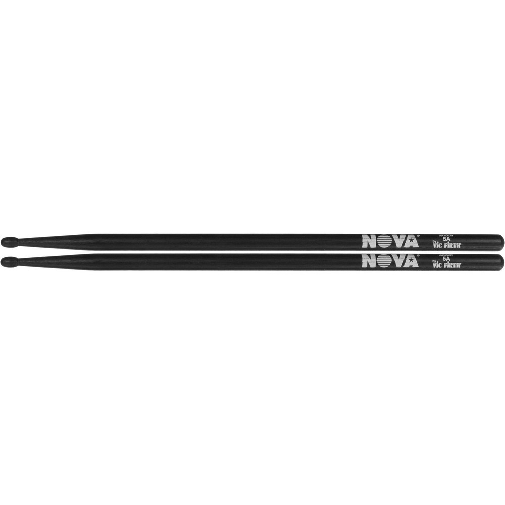 Vic Firth N5AB Nova Series 5A Drum Sticks (Black)