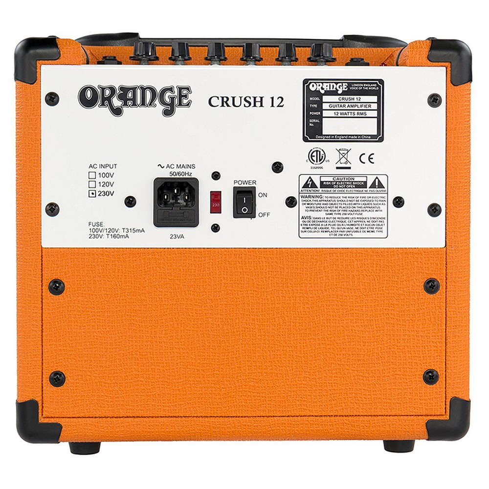 Orange Crush-12 Guitar Combo Amplifier 12 watts (Orange)