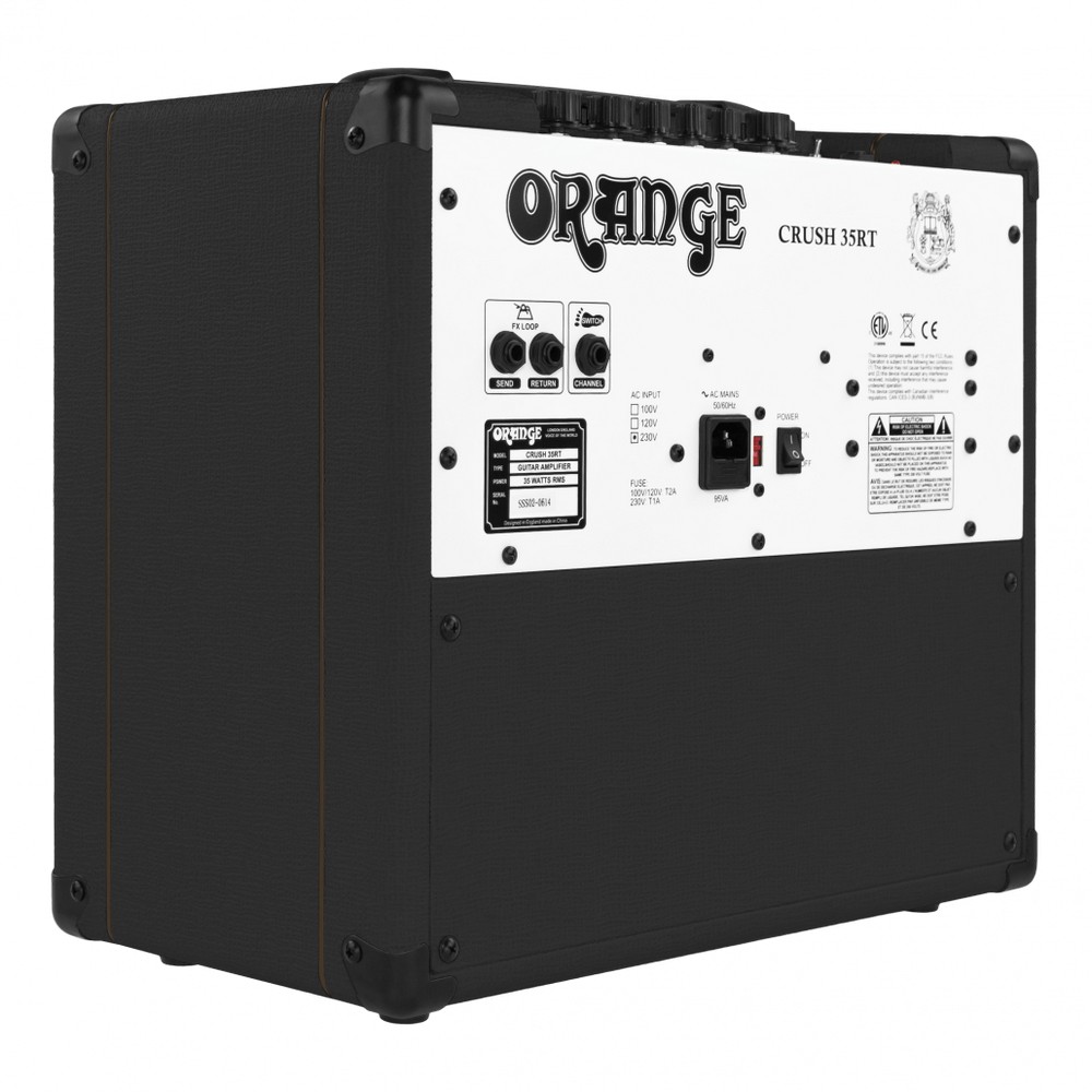 Orange Guitar Amplifier CRUSH-35RT 35 Watts (Black)