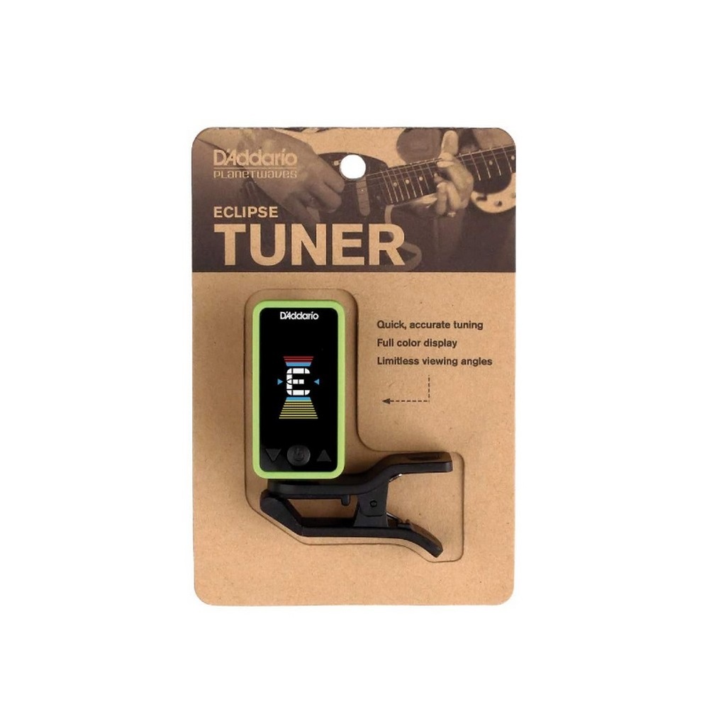 D'Addario PW-CT-17GN Eclipse Headstock Tuner (Green)