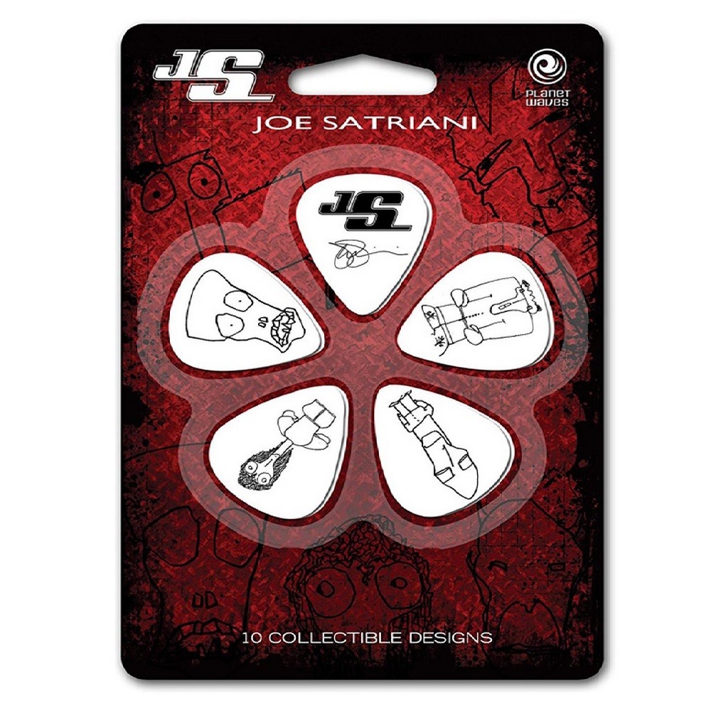 D'Addario Planet Waves 1CBK6-10JS Joe Satriani Guitar Picks (Heavy)