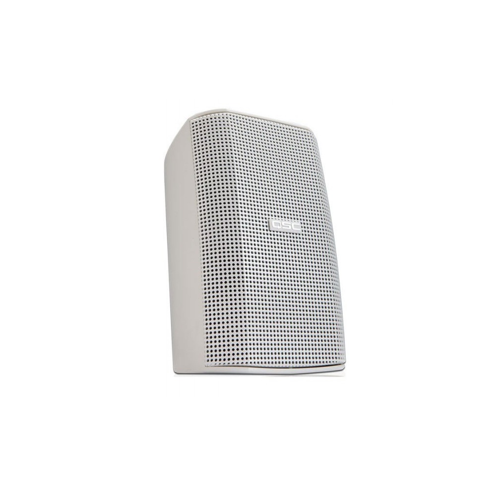 QSC ADS52T 5.25 inch Weather-Resistant Surface Mount 2-way Speaker (White)